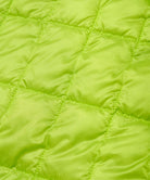 Lime colored Gramicci G-Zero Primaloft Skirt fabric swatch.