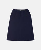Ink colored Gramicci Venture Skirt against a light-tone background.