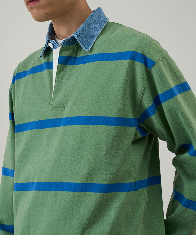 新品 XL Gramicci LANGDON RUGBY SHIRT Langdon Rugby Shirt – Gramicci