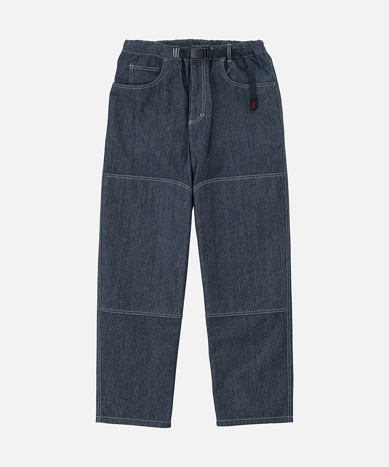 【ネイビー（40）】DENIM PANT Japanese Chambray Double Knee – Gramicci