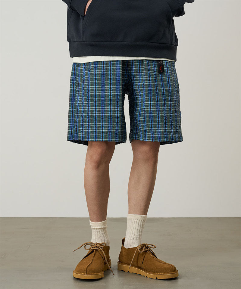 O.G. G-Short Seersucker Plaid – Gramicci