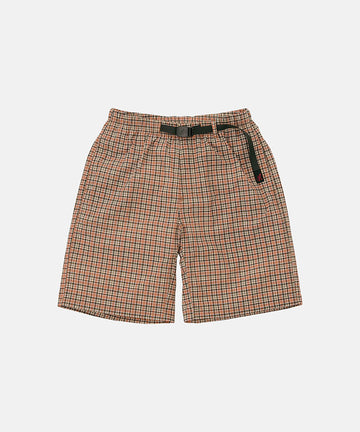 gramicci shell gear shorts Gramicci Checkered Shell short Men Brick Check M