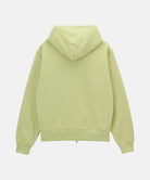 Light green hoodie on a white background