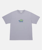Gramicci lavender Turtle Tee with a turtle graphic against a light tone background.
