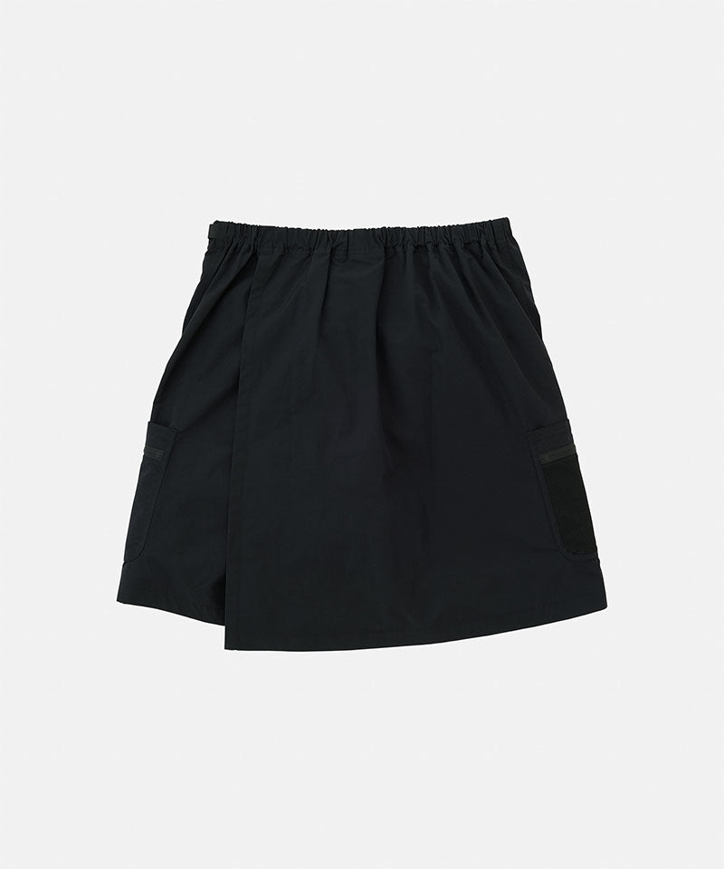 Back view of the Gramicci Guide Skort in black against a light-tone background.