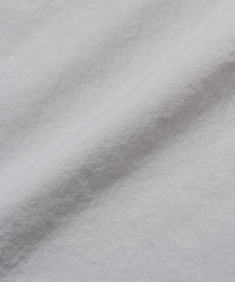 Close-up of gray fabric with texture