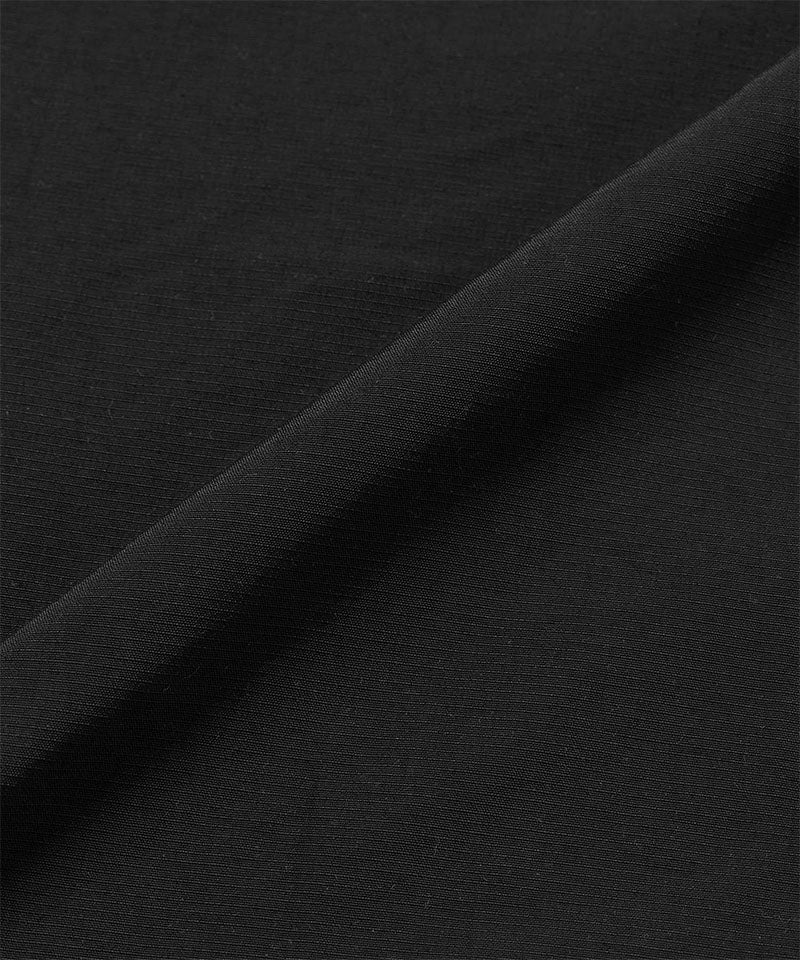 Gramicci black colored Gramicci Convertible Cargo Skirt fabric swatch.