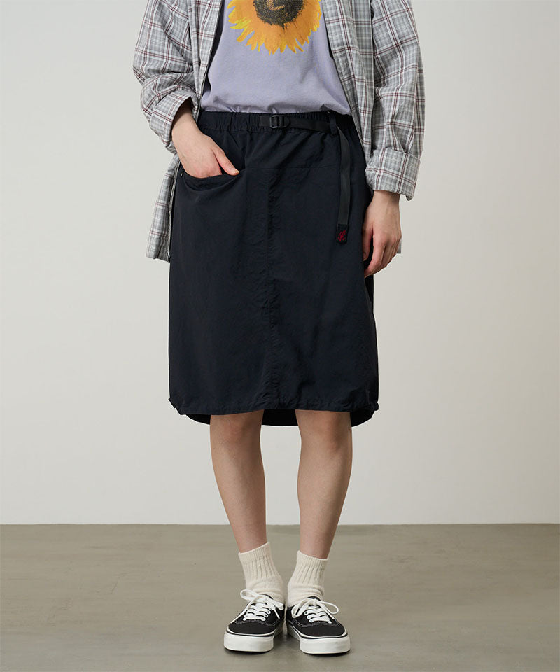 Nylon Packable Midi Skirt – Gramicci
