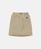 Beige skirt on a white background