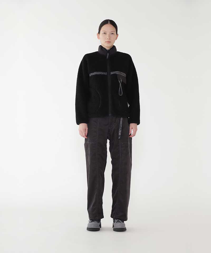 Gramicci x and wander W's JQ Tape Fleece Jacket