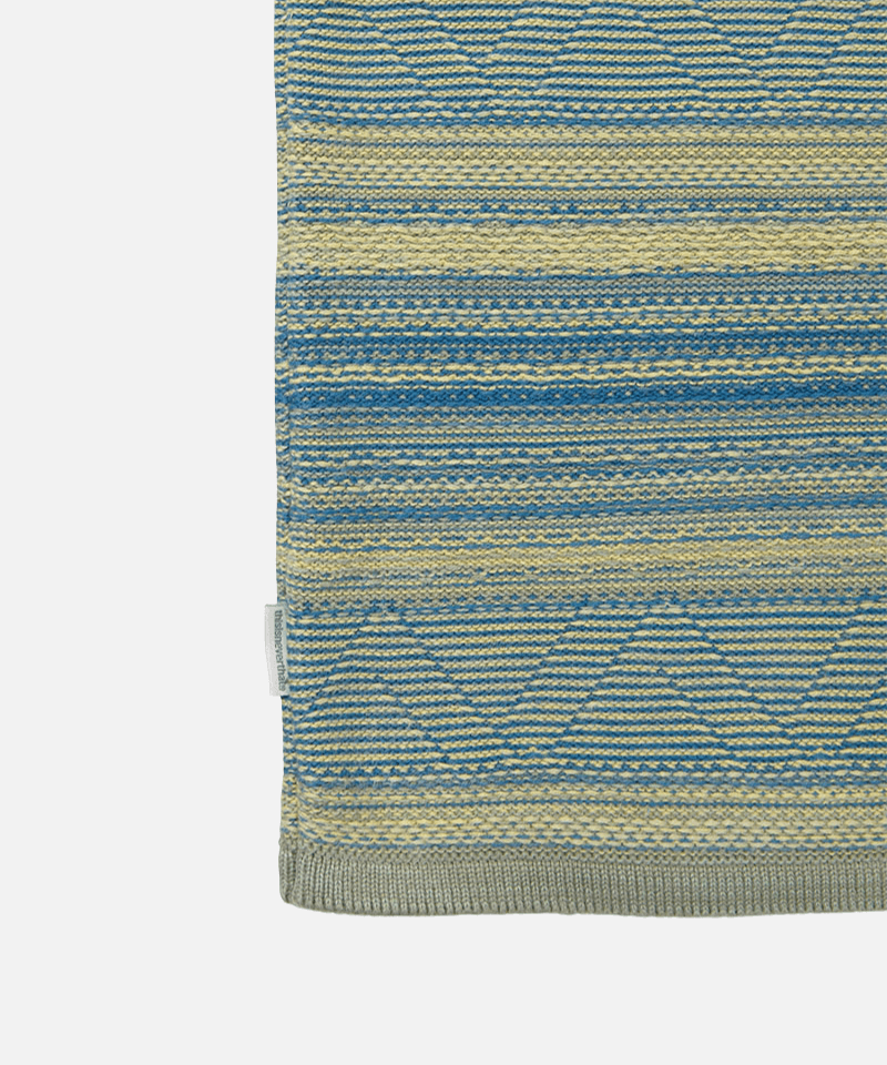 Gramicci & thisisneverthat Pattern Knit Crew Color: YELLOW STRIPE