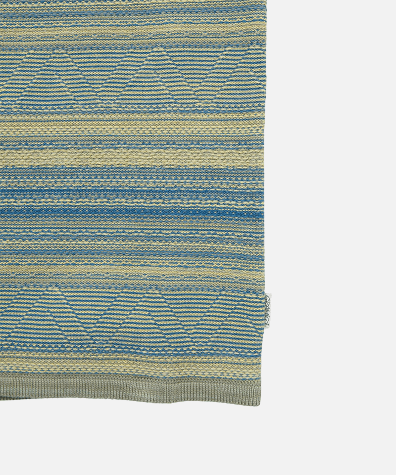 Gramicci & thisisneverthat Pattern Knit Crew Color: YELLOW STRIPE