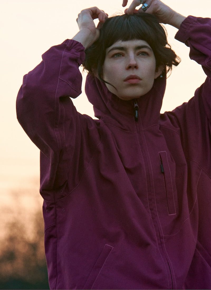 MATERIAL MIX・GIMMICK LINE BIG BLOUSON Women's Mid Season Collection – Gramicci