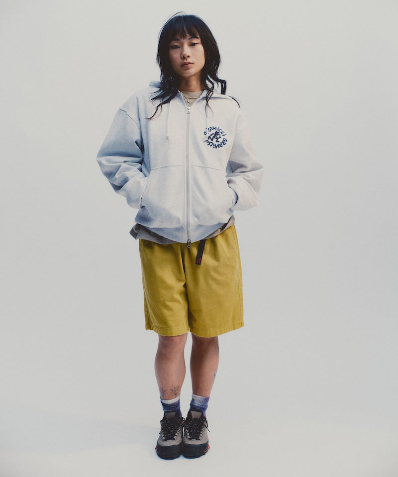 Running Man Zip Hooded Sweatshirt – Gramicci
