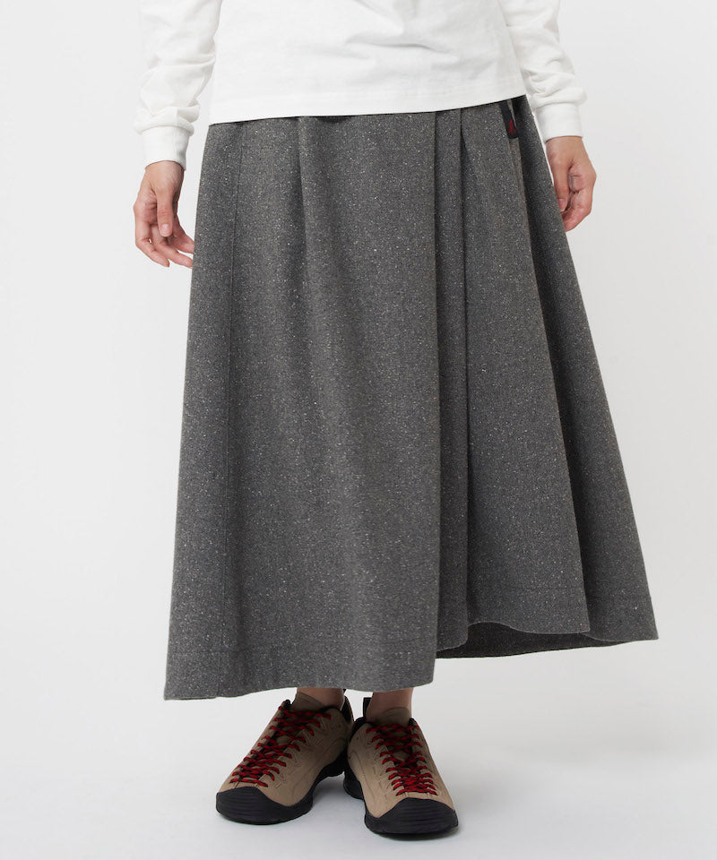 Wool Talecut Skirt