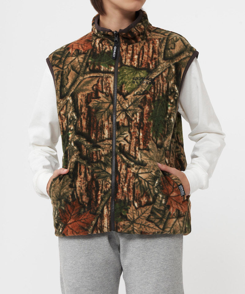 Reversible Fleece Vest – Gramicci