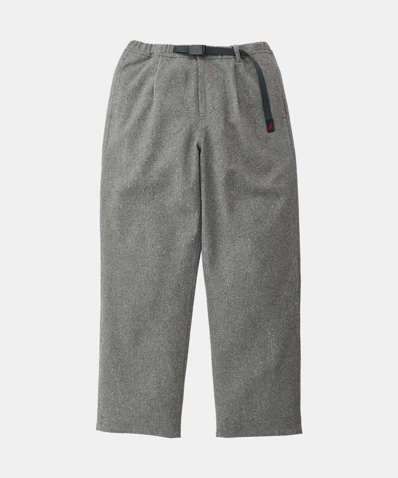 Wool Relaxed Pleated Trousers