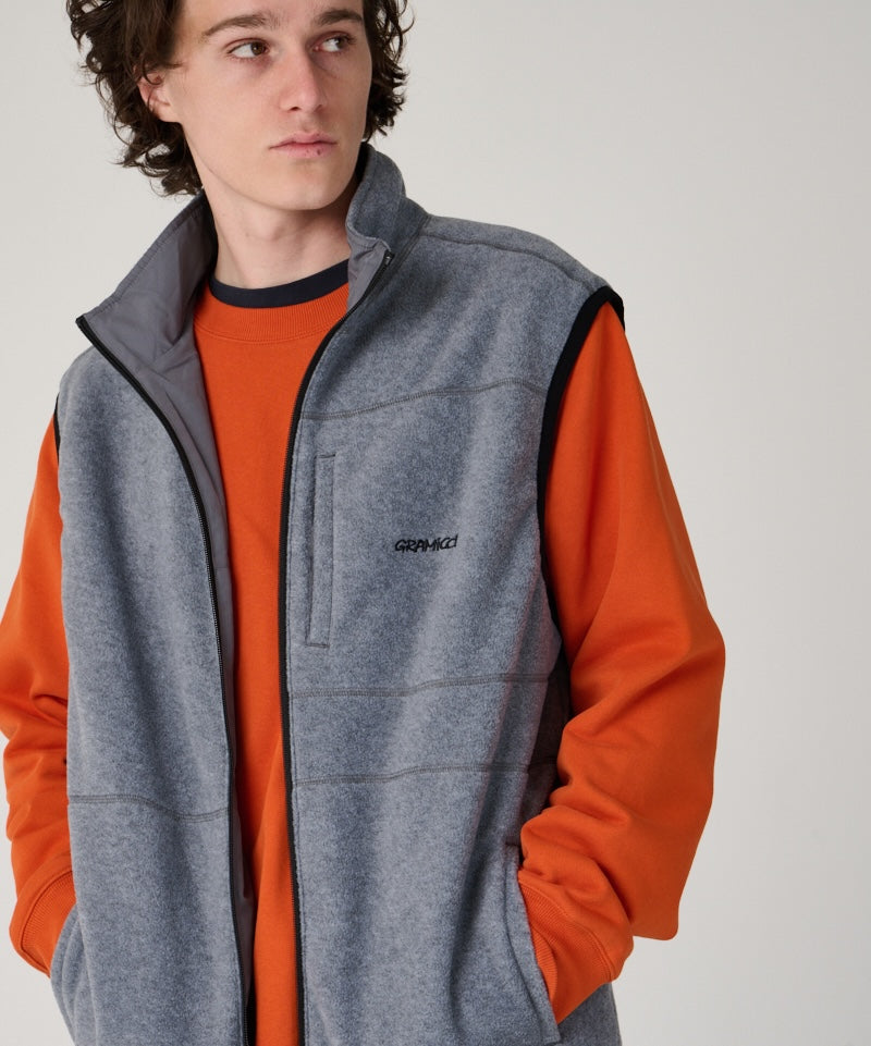 24AW GRAMICCI REVERSIBLE FLEECE VEST L ス 24AW GRAMICCI REVERSIBLE FLEECE VEST L ス Gramicci Reversible