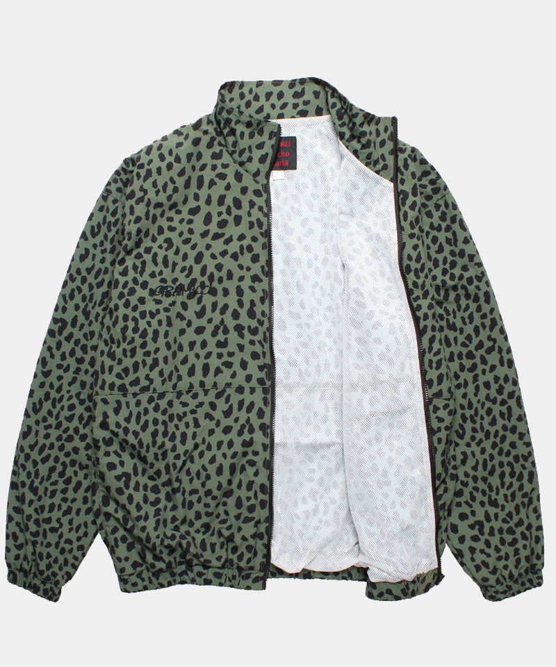 WACKOMARIA GRAMICCI TRACK JACKET レオパード S iveyartistry.com