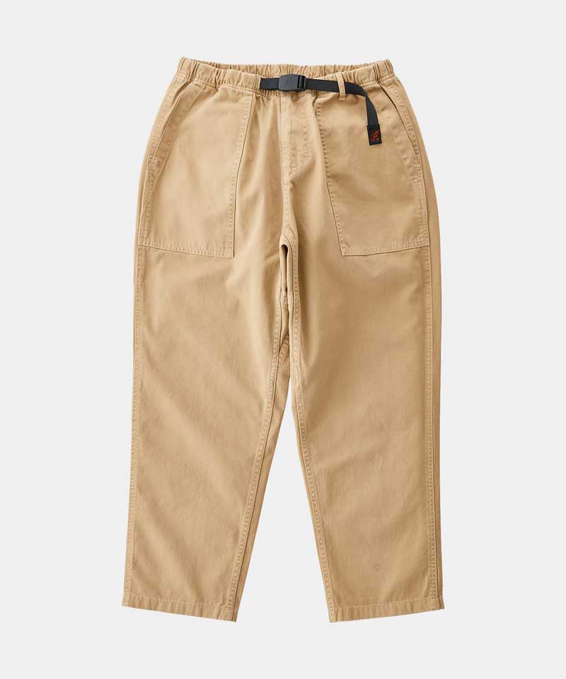 Gramicci UNISEX LOOSE TAPERED PANTS OLIVE